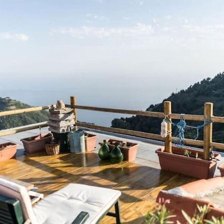 Villa La Finestra Sul Mare A Drignana Vernazza Esterno foto