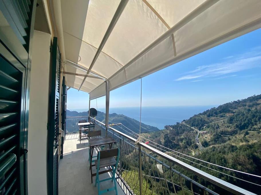 Villa La Finestra Sul Mare A Drignana Vernazza Esterno foto