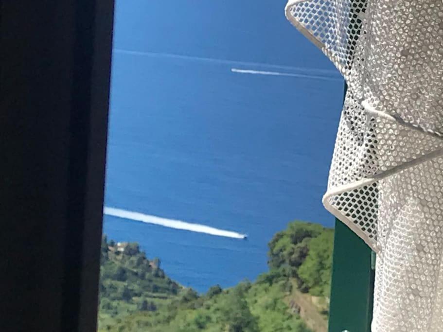 Villa La Finestra Sul Mare A Drignana Vernazza Esterno foto