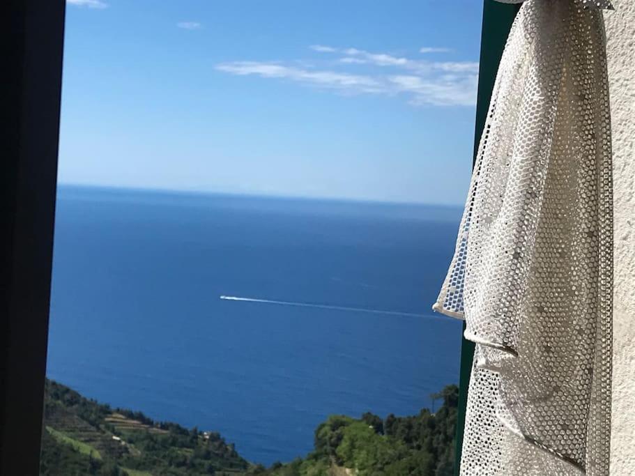 Villa La Finestra Sul Mare A Drignana Vernazza Esterno foto