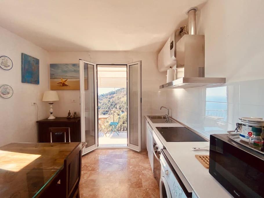 Villa La Finestra Sul Mare A Drignana Vernazza Esterno foto