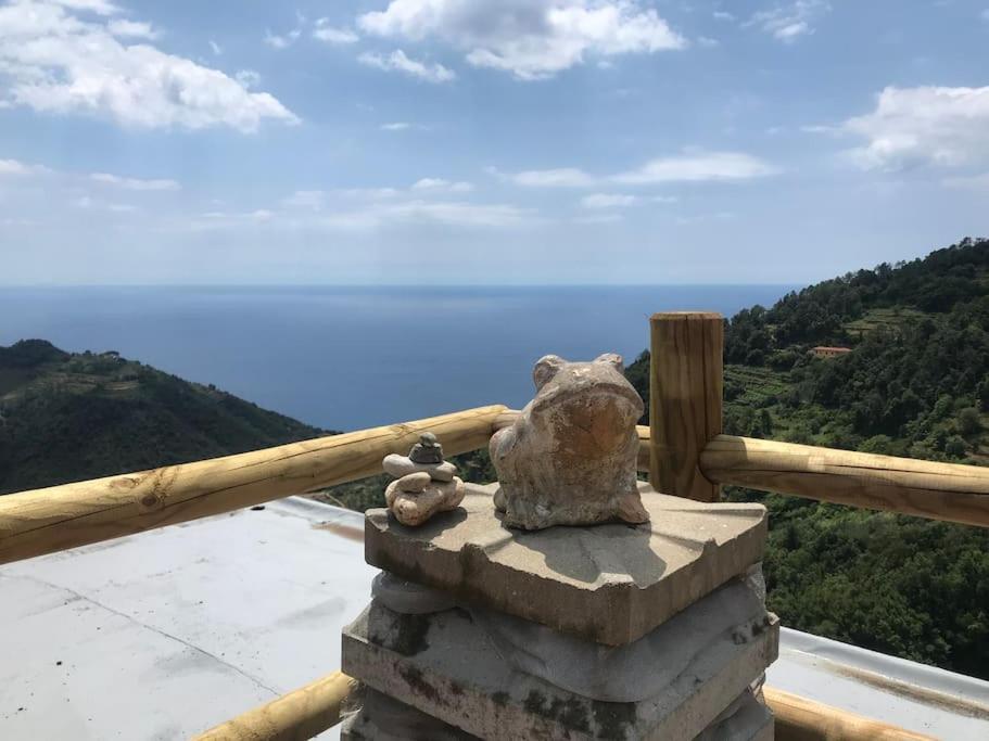 Villa La Finestra Sul Mare A Drignana Vernazza Esterno foto