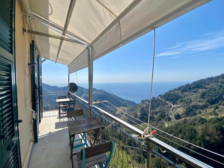 Villa La Finestra Sul Mare A Drignana Vernazza Esterno foto